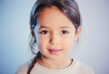 girl smiling